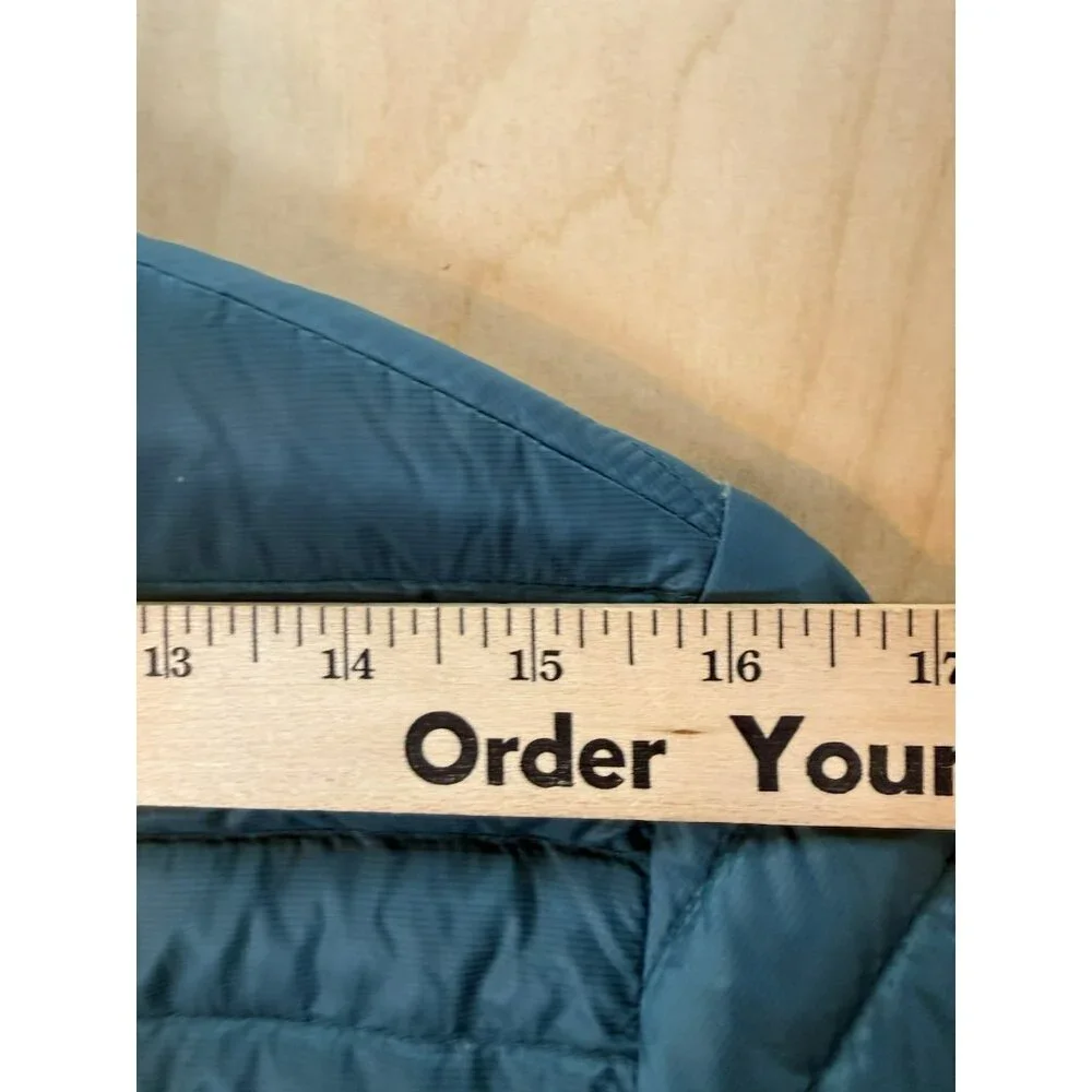 $249 Stio PINION 800 Down Sweater Fullzip Women's Med Hillside Spruce Green - Picture 10 of 16